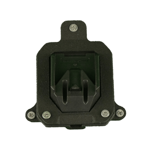 Gemini Knee Ascender Deluxe Harness Storage featuring a magnetic harness holder for quick attachment.