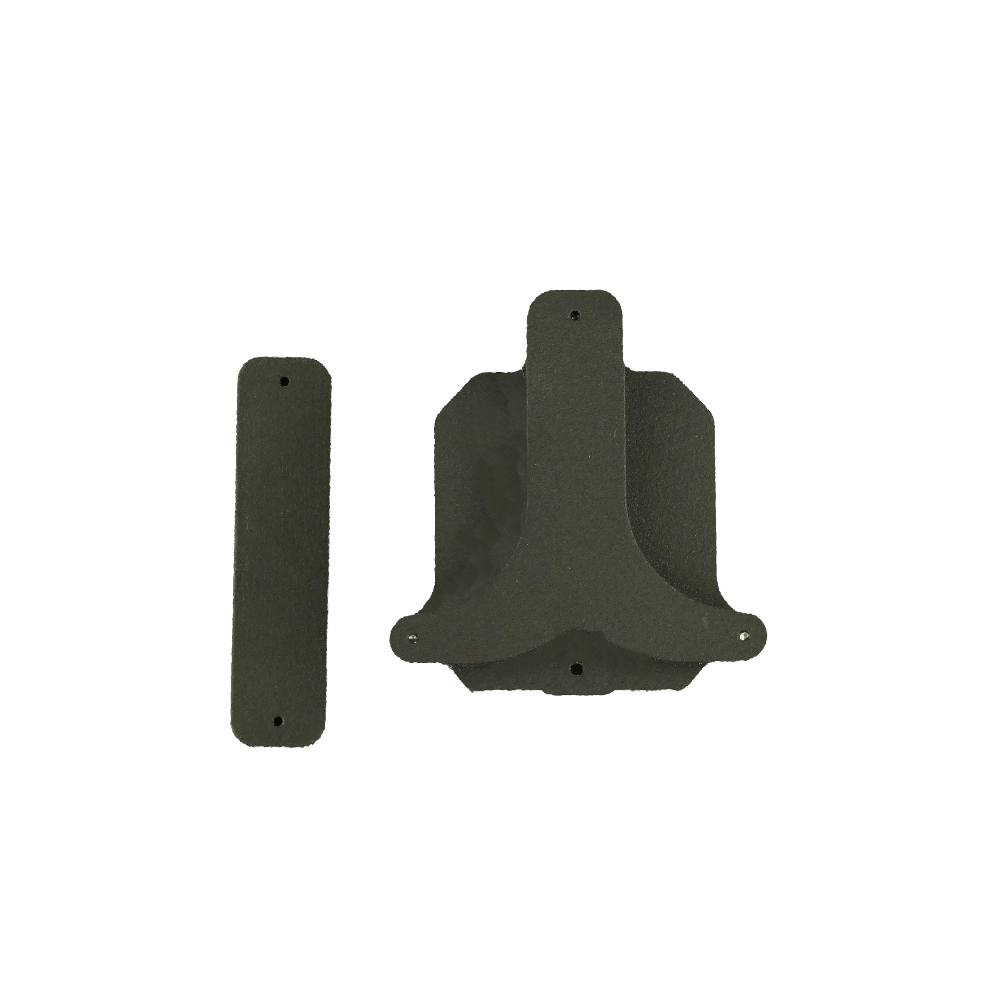 Gemini Knee Ascender Deluxe Harness Storage components including mount and clips for secure attachment.