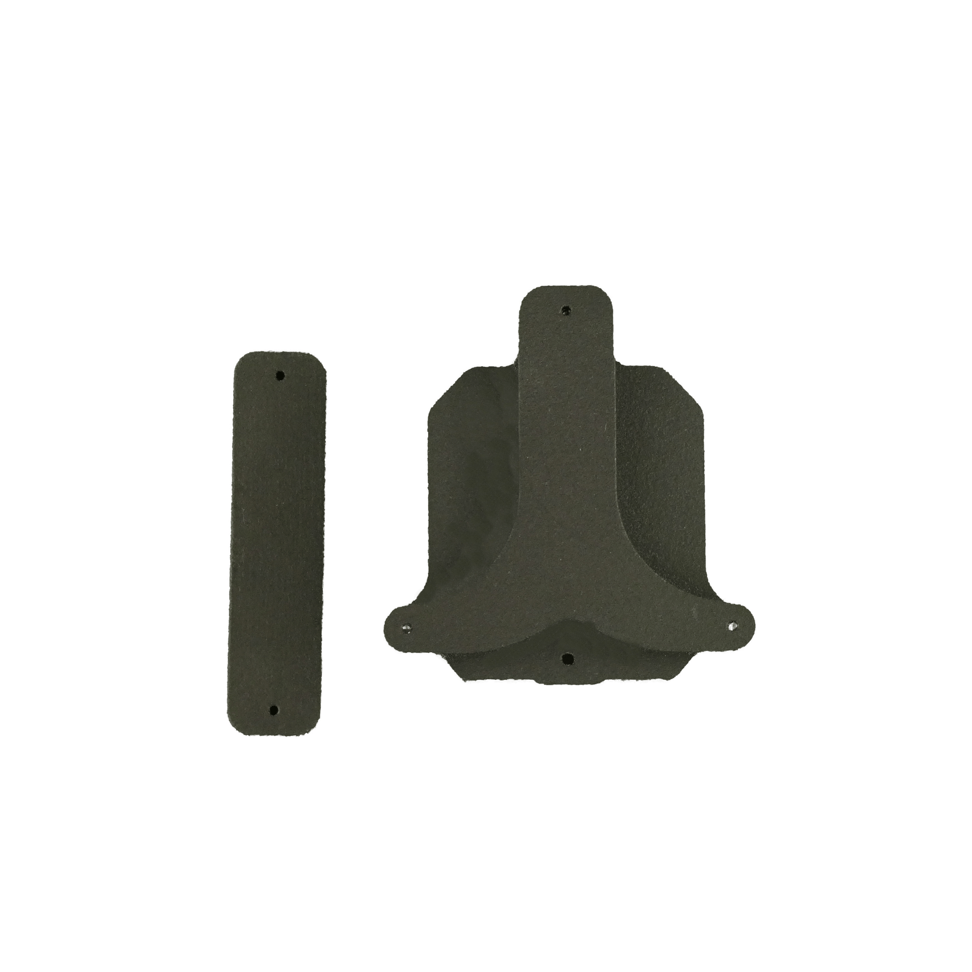 Gemini Knee Ascender Deluxe Harness Storage components including mount and clips for secure attachment.