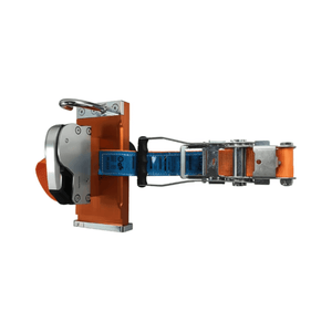 ArbPro LD2 Lowering Device with Harken winch for tree surgeons and arborists, showcasing its rugged design and dual functionality.