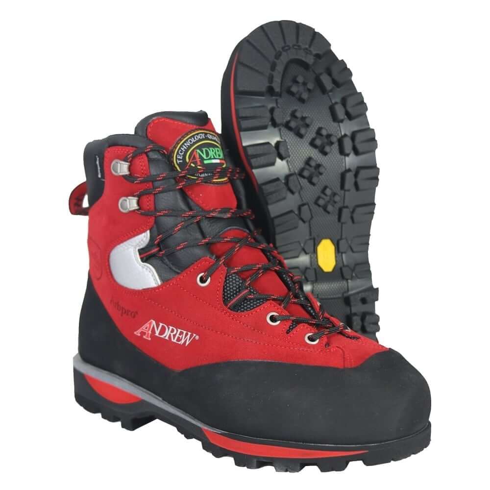Arbpro Cervino Wood Class 3 chainsaw boots for tree surgeons, lightweight with a rope-friendly lacing system.