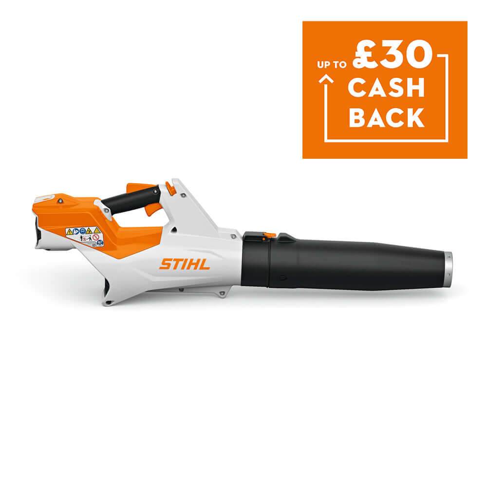 BGA 60 Cordless Leaf Blower with cashback offer up to £30 from STIHL for tree surgeons.