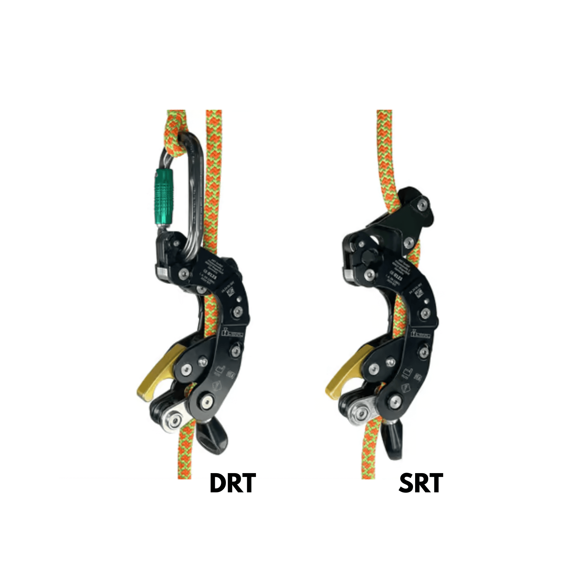 BlackBird Mechanical Rope Ascender Descender for DRT and SRT techniques, ideal for tree surgeons and climbers