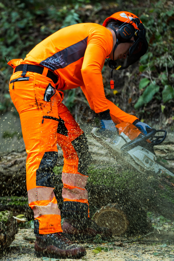 Breatheflex Pro Chainsaw Trousers Type C Hi-Vis