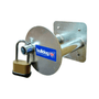 Bulldog TL52 Strimmers Tool Lock with securing padlock for high-value garden equipment.
