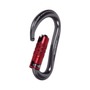 ATOM 3Lock Carabiner with triple-lock mechanism and large gate opening for enhanced safety and performance.