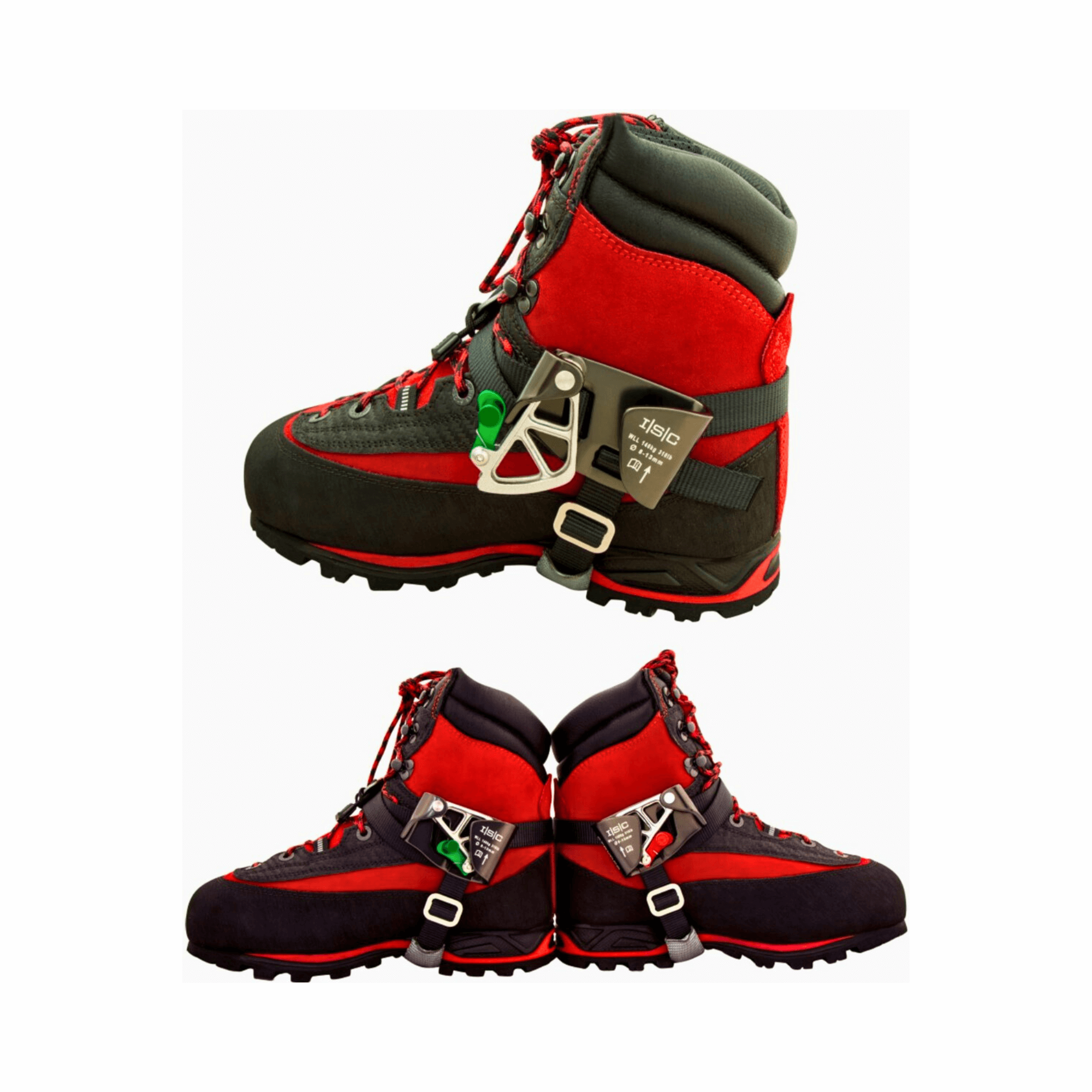 STRYDER Foot Ascender in an ergonomic design for tree-care professionals and arborists.