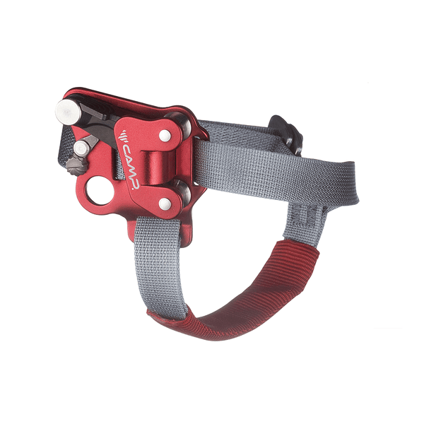 CAMP Turbofoot EVO Foot Ascender for tree surgeons, lightweight and compact climbing gear with integrated rollers.