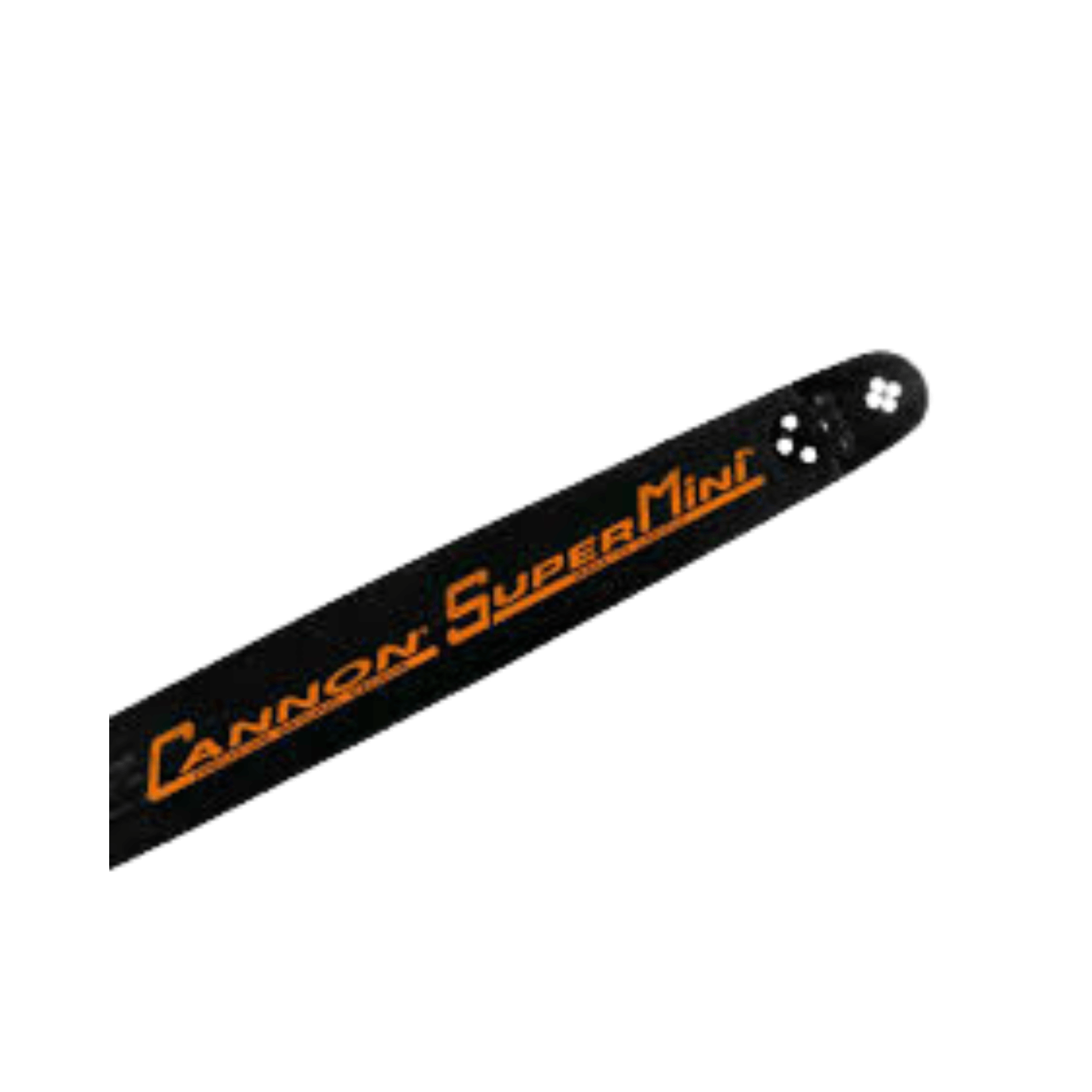 Cannon SuperMini 18" Guide Bar showcasing the durable design and features for efficient cutting.