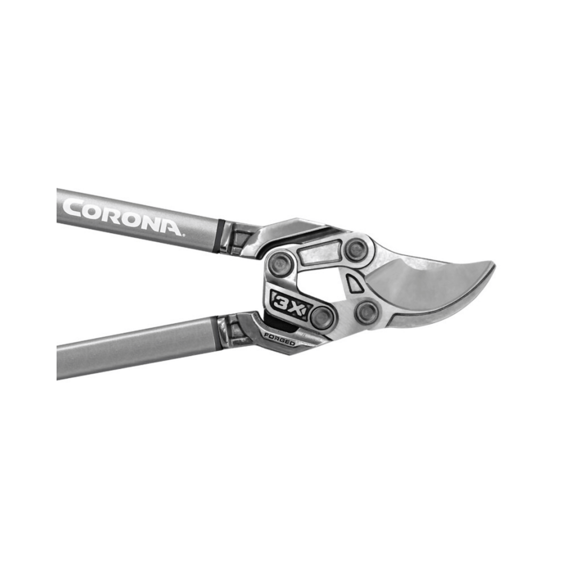 Close-up of the Corona DualLINK Forged Bypass Lopper 31 Inch showing the high-quality forged steel blades.
