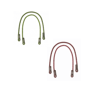 Phoenix Eye to Eye Hitch Cord 70cm in green and red colors for tree surgeons and arborists.