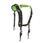 Koala Chest Harness for tree surgeons, featuring breathable materials and multiple attachment loops for climbing safety.