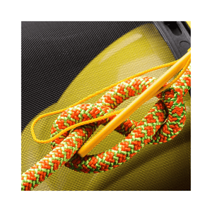 Atrax 11.6mm Climbing Rope 11.6mm with vibrant orange and green braid, ideal for tree surgeons and climbing.