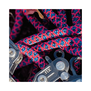 Atrax 11.6mm Climbing Rope 11.6mm with vibrant blue and pink braided design for tree surgeon use.