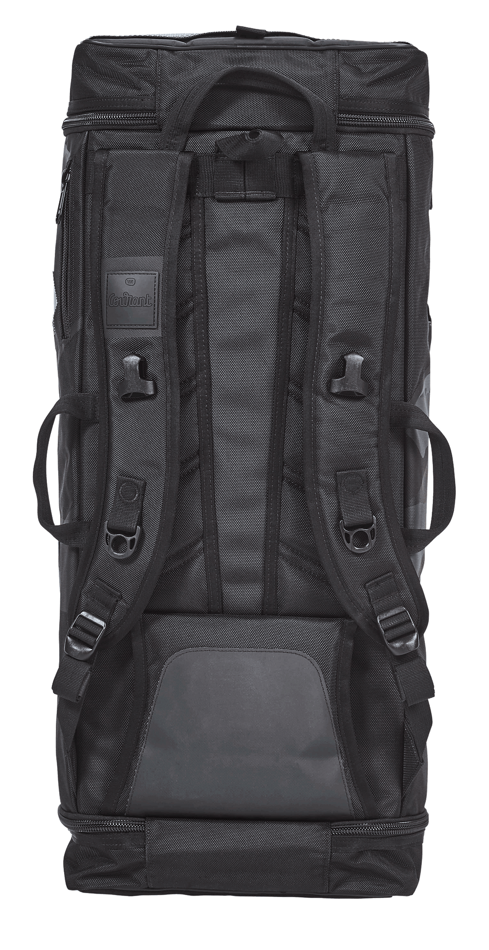 Cross Pro Tactical Black Climbing Bag 54 litre, ideal for tree surgeons and arborists, featuring adjustable straps and multiple pockets.