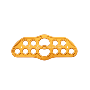 DMM Bat Rigging Plates in orange, designed for tree surgeons with exceptional strength and versatility.