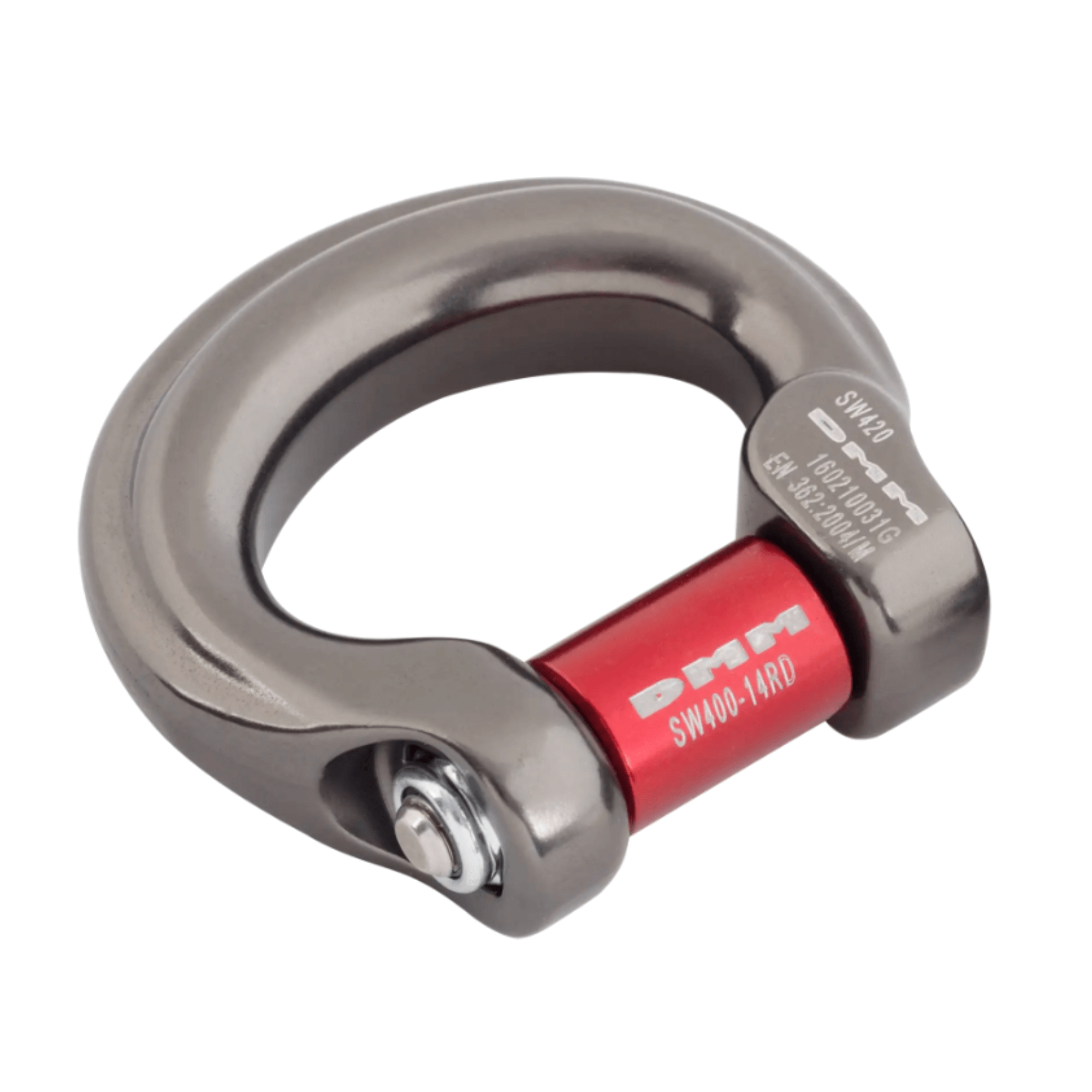 DMM Compact Shackles, lightweight and high-strength connection component for rigging and technical systems.
