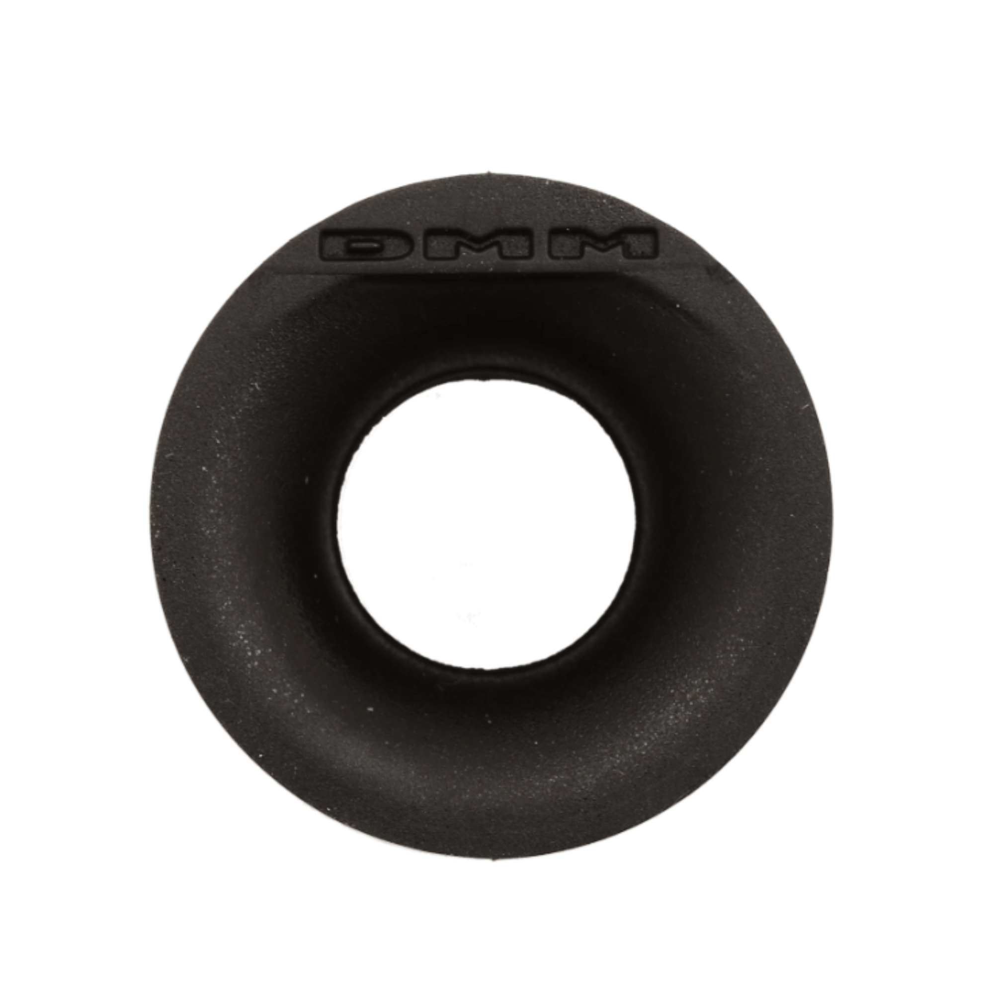 DMM Configuration Aids black grommet component for optimizing climbing and rigging gear setup.