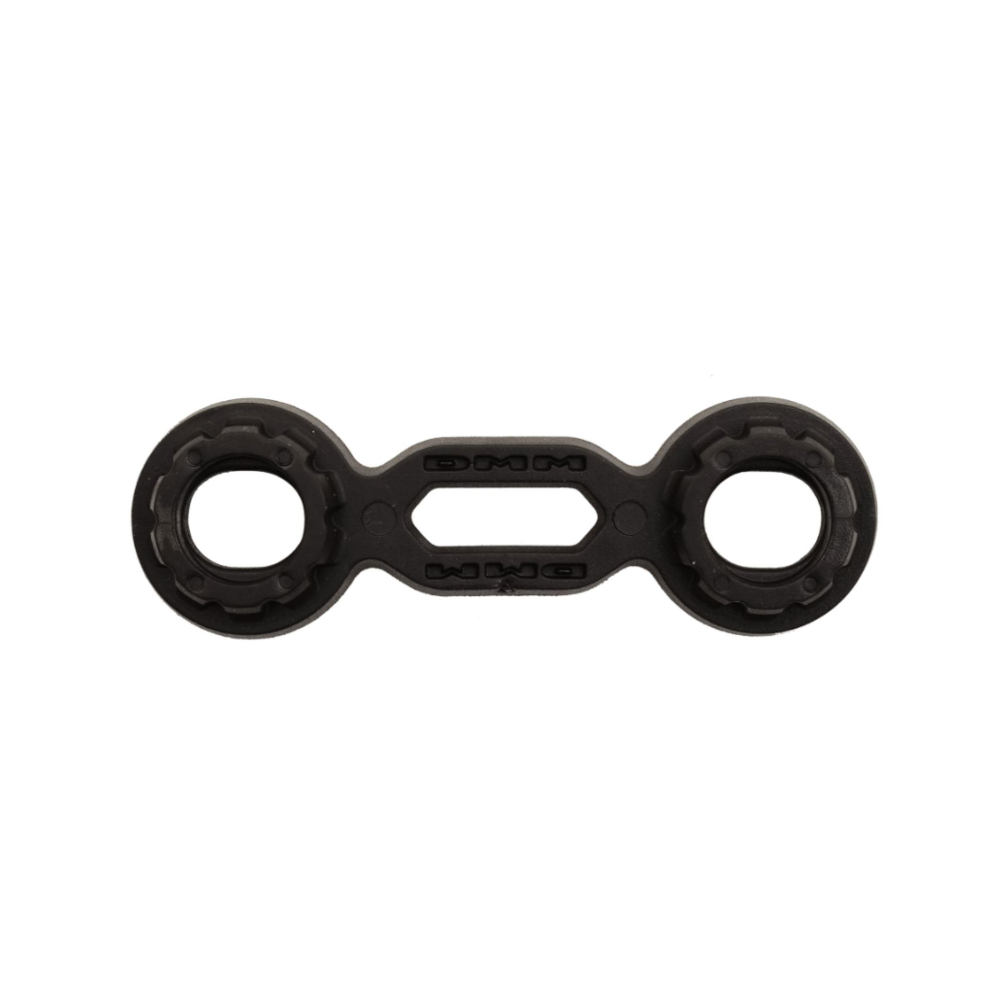 Configuration Aids - DMM Wallis, grommet, Prest-In & Keeper used for climbing and rigging optimization.