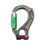 DMM Director Yoke Locksafe Rope Spacer Carabiner with green locking mechanism, ideal for tree surgeons.