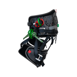 Kinisi Key Harness for tree surgeons, featuring ergonomic design and adjustability for climbing.