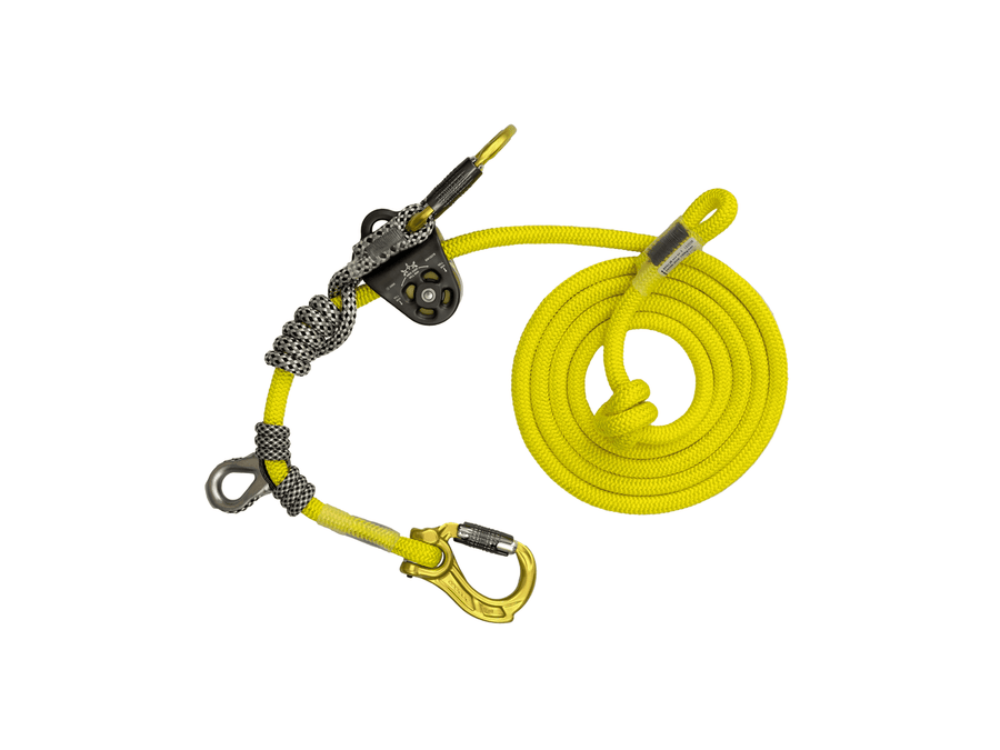Two rope diameters