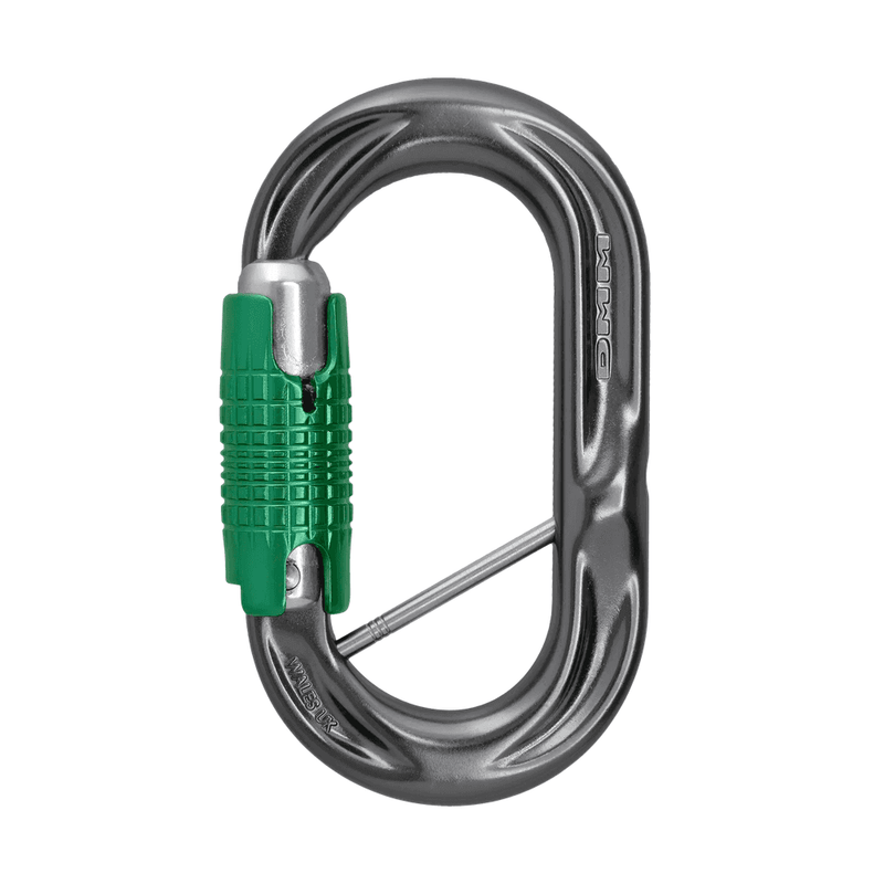 DMM PerfectO Locking Carabiner for climbing and tree surgeon use, compact and stable design.