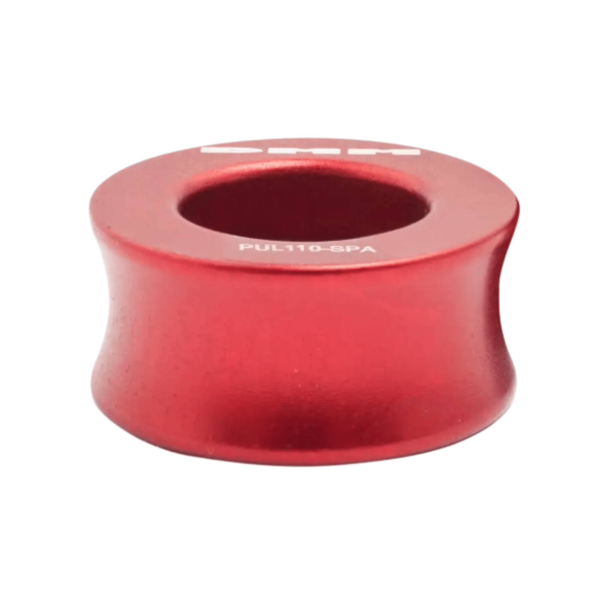 Pinto Pulley Spacers in red, a replacement spare part for DMM Pinto and Pinto Rig pulleys, ideal for tree surgeons and arborists.