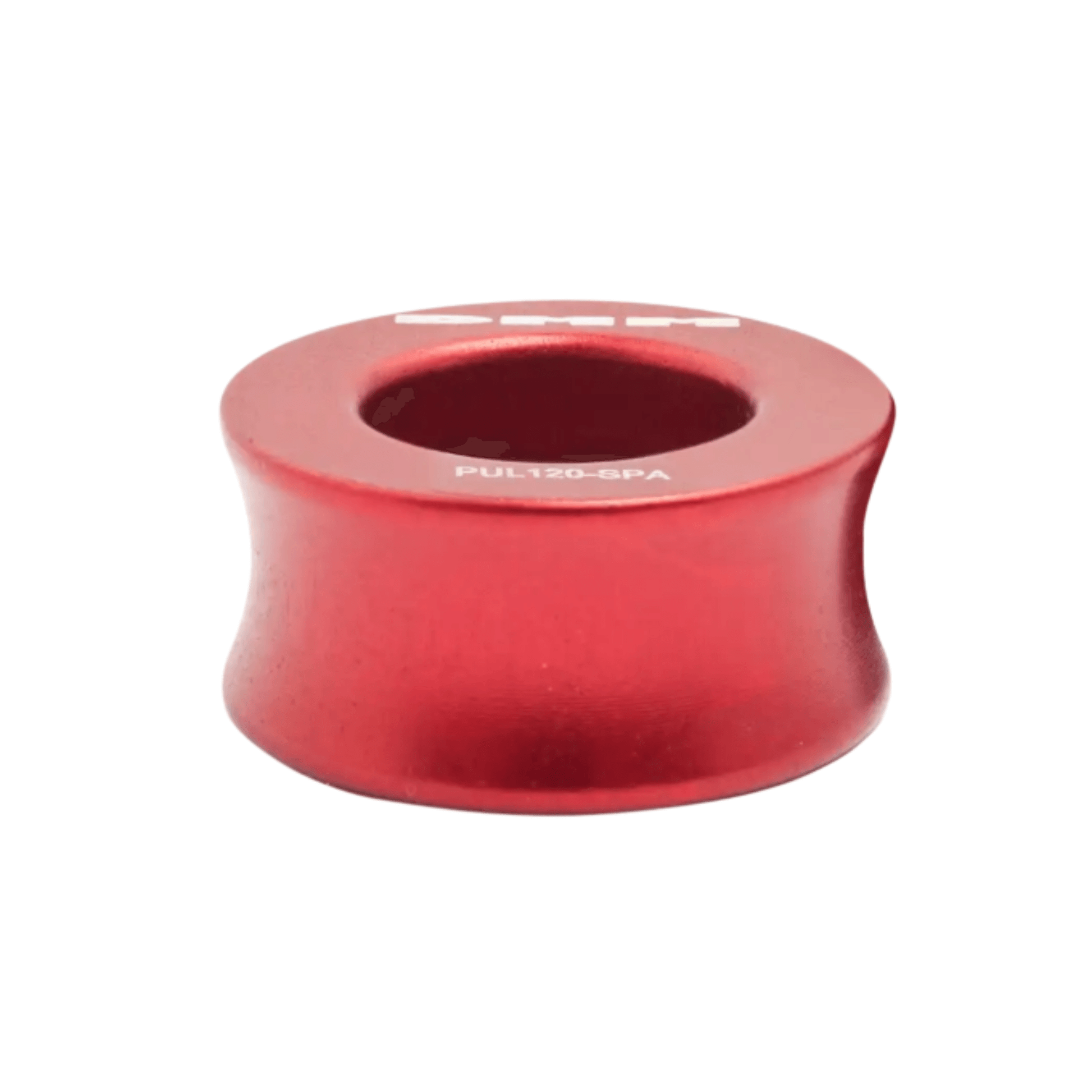 Pinto Pulley Spacers in red, essential spare part for arborists and tree surgeons, enhances pulley performance.