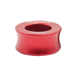 Pinto Pulley Spacers in red, essential spare part for arborists and tree surgeons, enhances pulley performance.