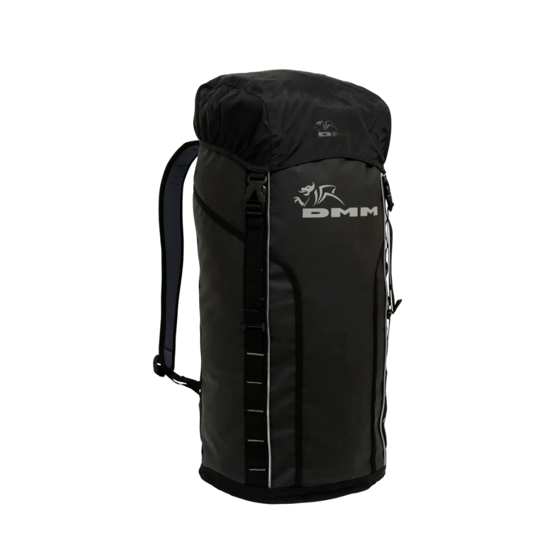 DMM Porter Rope Bag, a durable black kit hauler for tree surgeons and outdoor professionals.