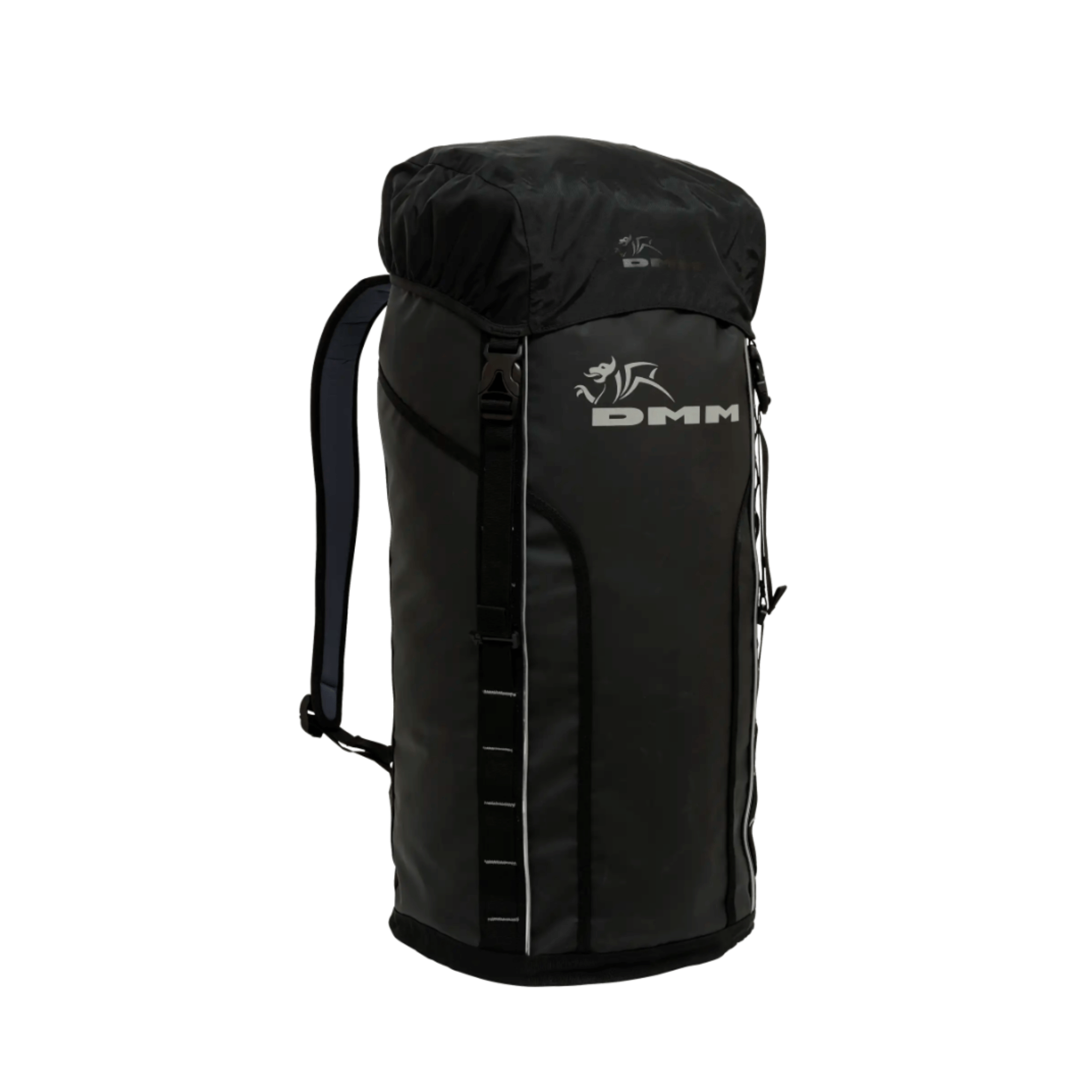 DMM Porter Rope Bag, a durable black kit hauler for tree surgeons and outdoor professionals.