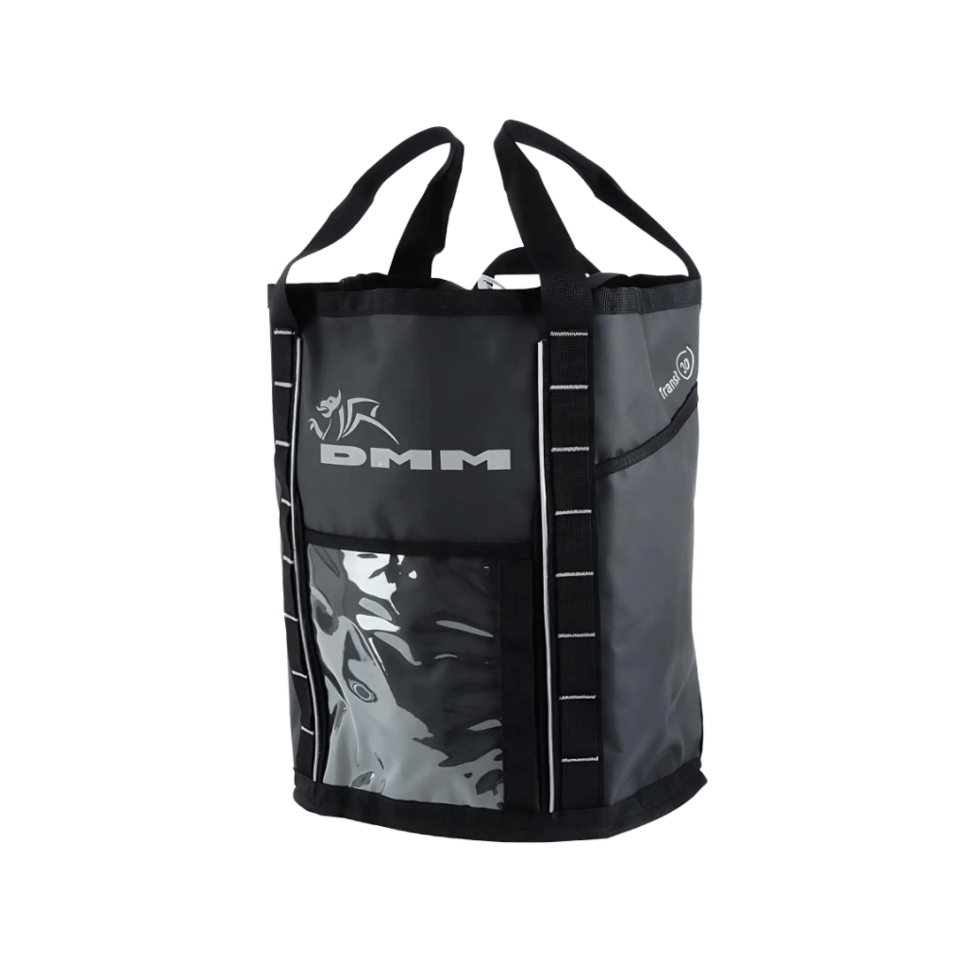Transit Climbing Rope Bag by DMM, robust and spacious for tree surgeons and climbing gear transport.