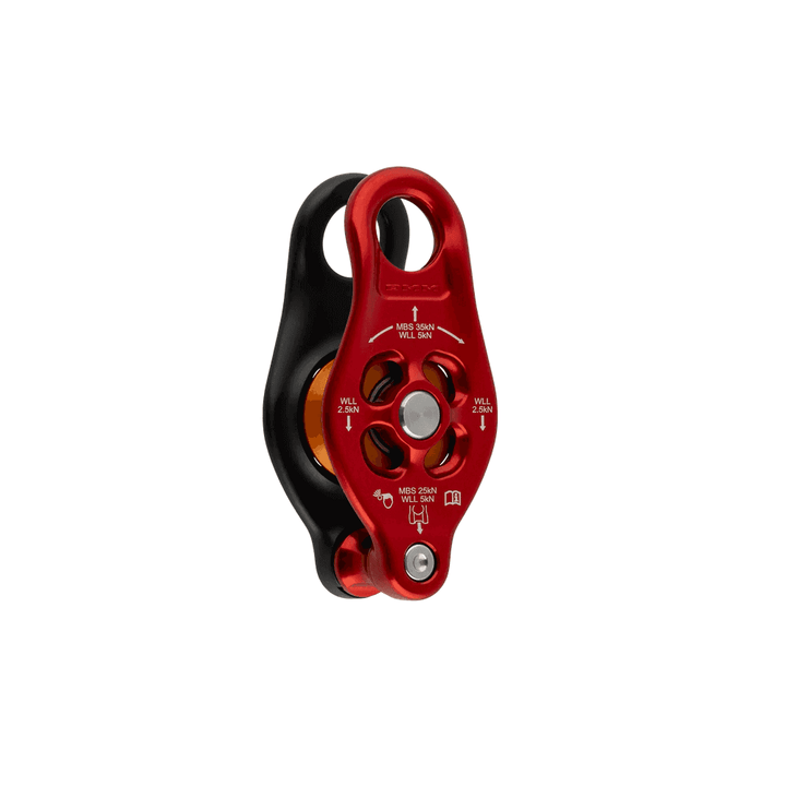 DMM Pinto 2 Pulley, compact and lightweight design, ideal for tree care and rope systems