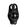 DMM Pinto Rig 2 pully in matte grey, ideal for tree surgeons and climbing, featuring efficient ball bearings.