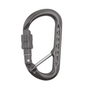 DMM XSRE Lock Captive Bar Mini Carabiner with screwgate, ideal for tree surgeons and key carrying tasks.