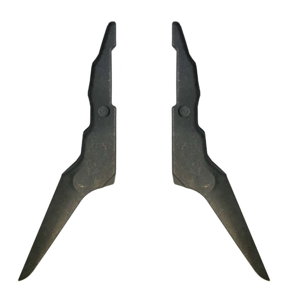 Replacement carbon aluminum gaffs designed for tree surgeons, featuring durable steel construction and easy installation.