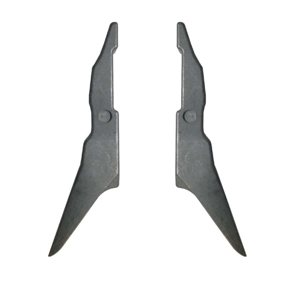 Distel replacement carbon aluminum gaffs with screws for tree surgeons, durable steel construction, compatible with climbing spikes.