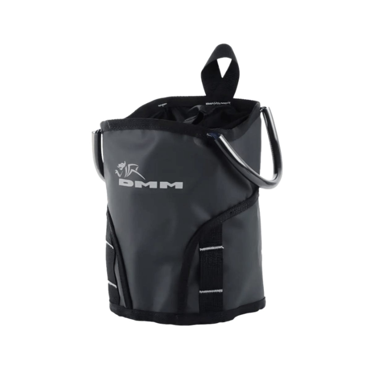 Climbing Tool Bags - DMM Tool Bag in durable black heavy-duty fabric for safe tool carrying.