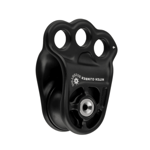 DMM Hitch Climber Eccentric Pulley designed for tree surgeons to enhance climbing efficiency.