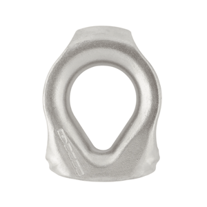 DMM Thimble made of stainless steel, designed for rope and wire protection with optimal load distribution.