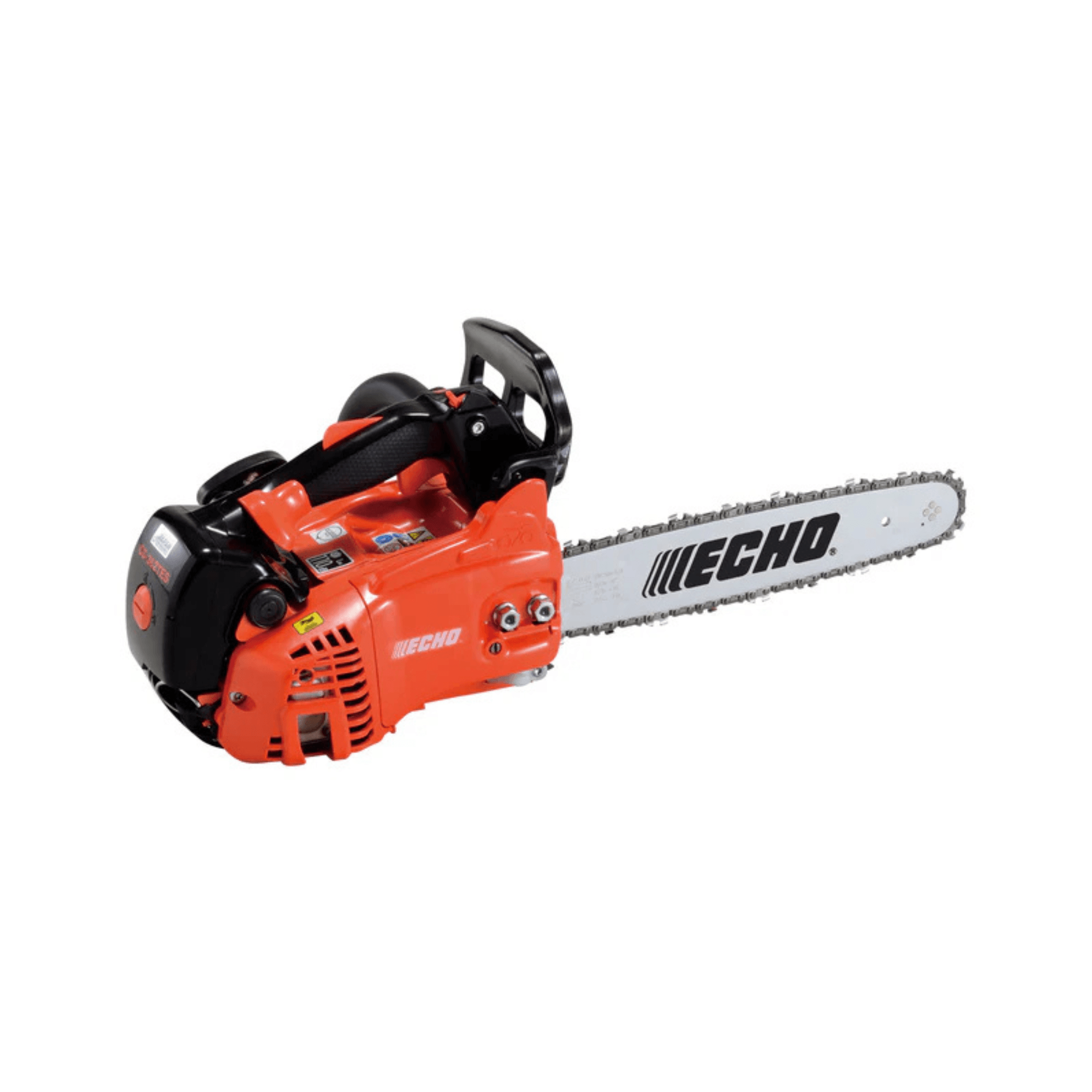 ECHO CS-362TES Petrol Top Handle Chainsaw 10" with high-performance engine for tree surgeons and precision cutting.