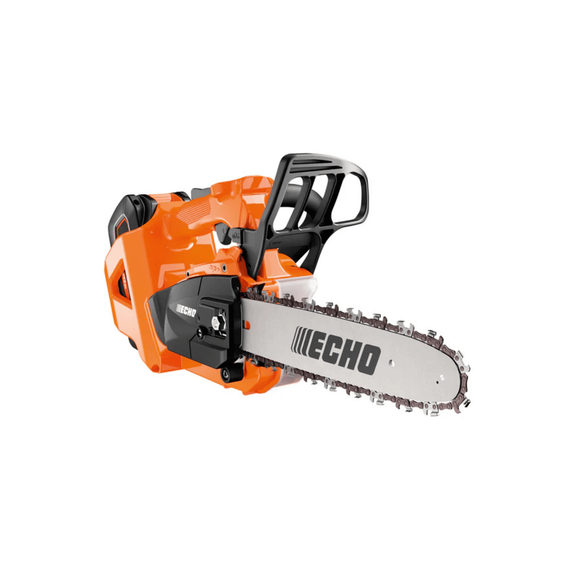 ECHO DCS-3500T Battery Top Handle Chainsaw 14" showcasing powerful performance for arborists and tree surgeons.