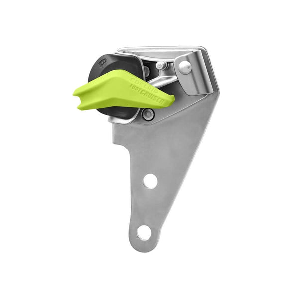 Edelrid Tree Cruiser Foot Climbing Ascender, lightweight design for tree surgeons, features safety device and self-cleaning cam.