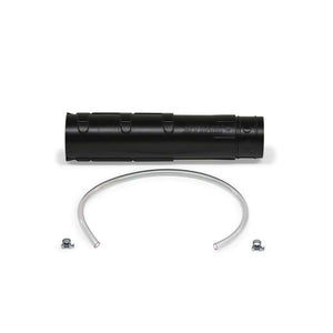 STIHL Extension Tube for SR430, SR450 with connected hoses, ideal for tree surgeons to improve spray reach.