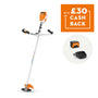FSA 80 Cordless Trimmer with cashback offer, suitable for tree surgeons and garden maintenance.