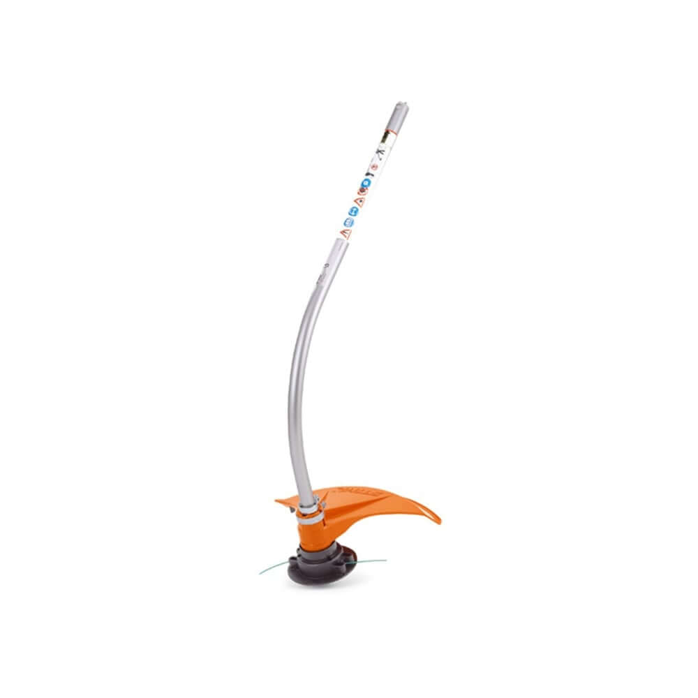 FSB-KM Grass Trimmer for Stihl KombiTool with curved shaft and AutoCut 11-2 head, ideal for tree surgeons and landscapers.