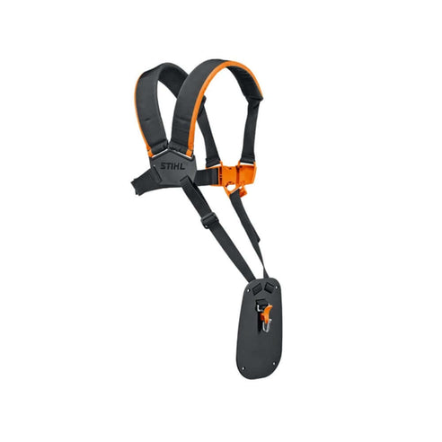 Stihl Double Shoulder Harness for FS brushcutters, offering comfort and support for tree surgeons and landscapers.