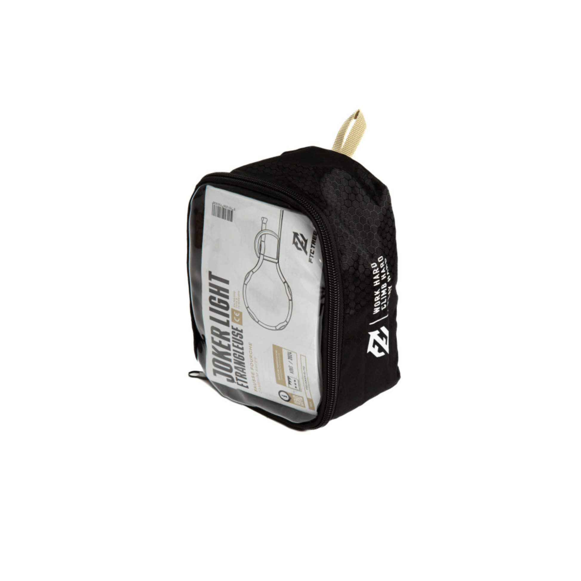 Choker Joker Light Cambium Saver in a compact black carrying case, ideal for tree surgeons and versatile outdoor use.