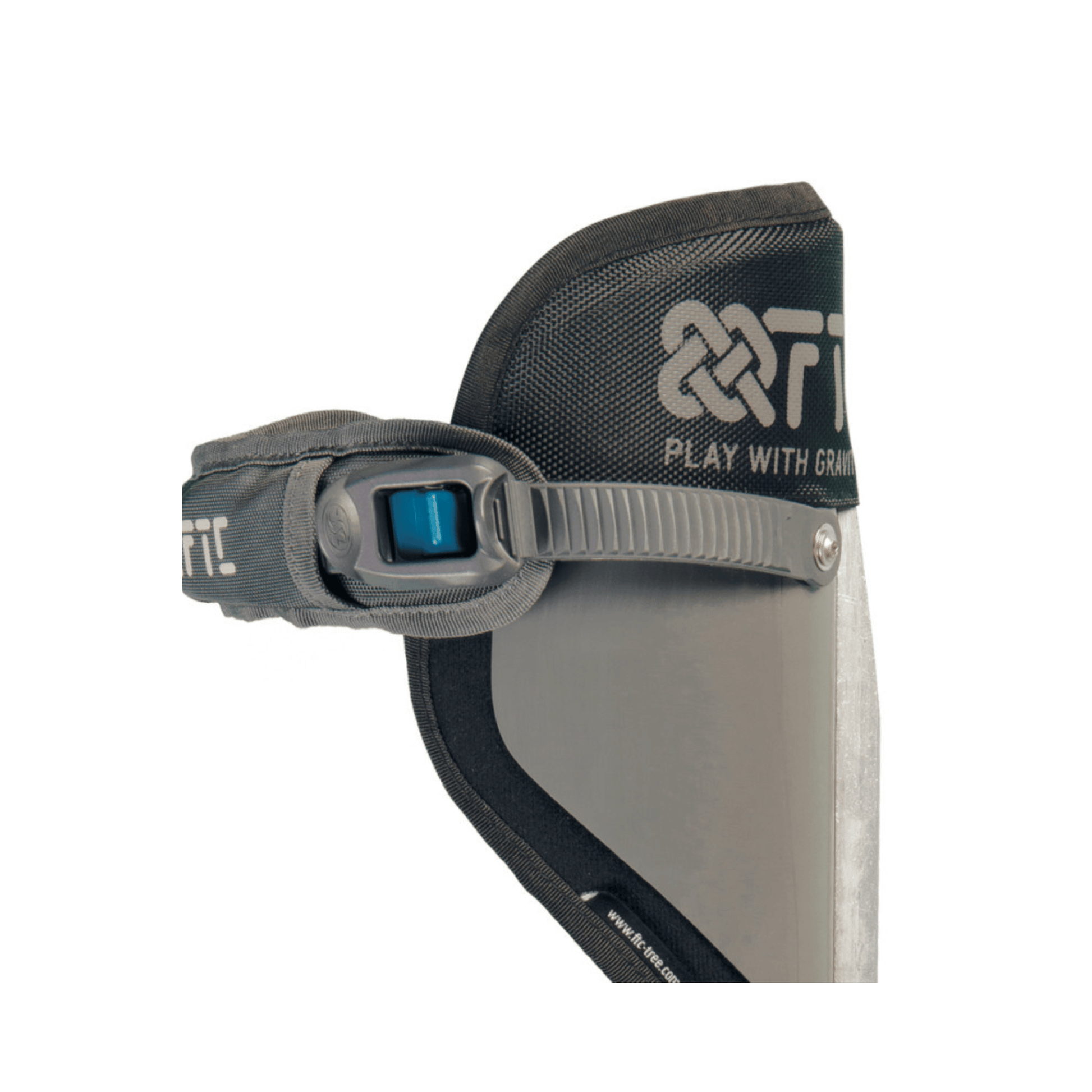 Klik N'Ka tree climbing spikes with micrometric buckle for quick adjustment, ideal for tree surgeons.